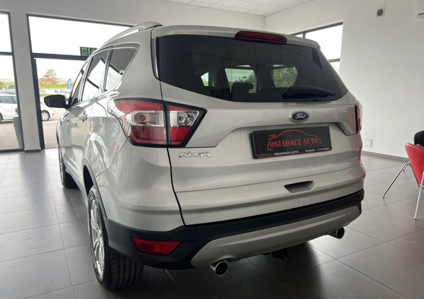 Ford Kuga cena 62800 przebieg: 161000, rok produkcji 2019 z Miłakowo małe 529